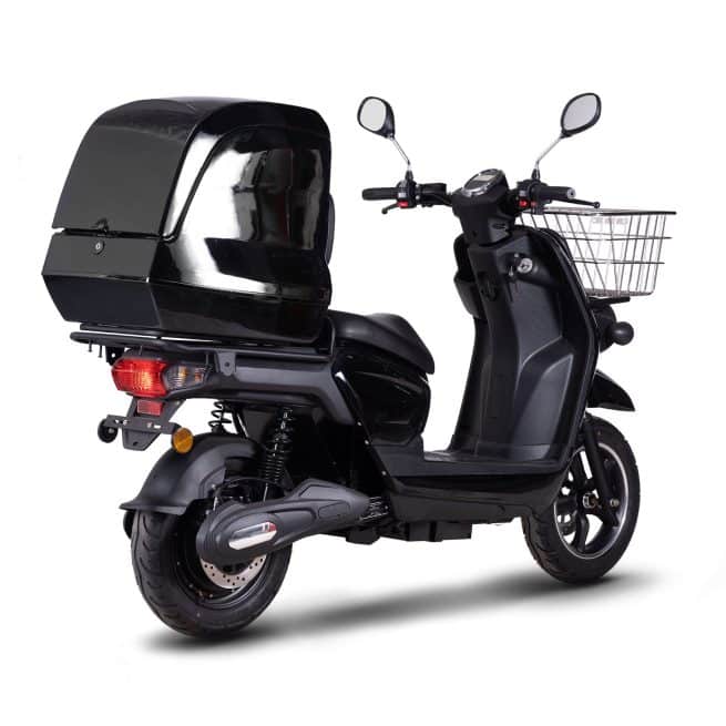 scooter électrique de livraison rider pro cargo confortable inusable